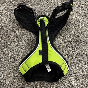 Green and Black Dog Harness